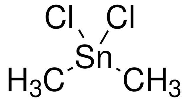 Dimethyltin dichloride structure, CAS 753-73-1