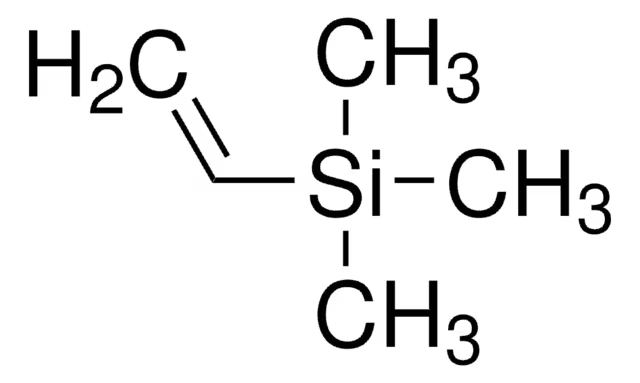 Vinyltrimethylsilane structure, CAS 754-05-2