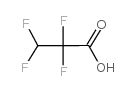 3H-Tetrafluoropropionic acid structure, CAS 756-09-2