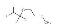 1-Methoxy-2-(1,1,2,2-tetrafluoroethoxy)ethane structure, CAS 757-17-5