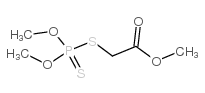 Methyl [(dimethoxyphosphinothioyl)thio]acetate structure, CAS 757-86-8