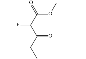 Ethyl 2-fluoro-3-oxopentanoate structure, CAS 759-67-1