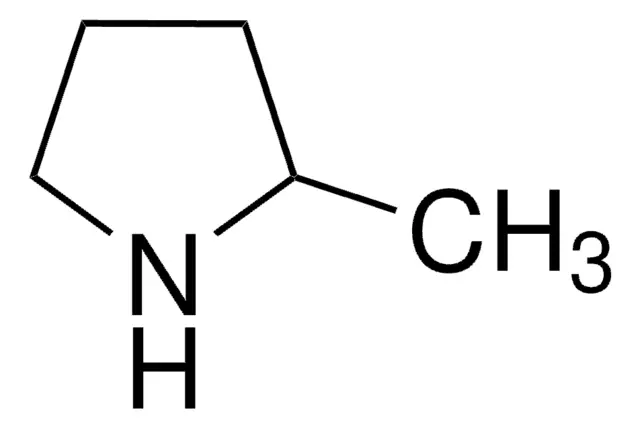 2-Methylpyrrolidine structure, CAS 765-38-8