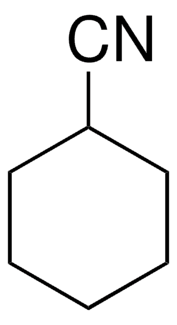 Cyclohexanecarbonitrile structure, CAS 766-05-2