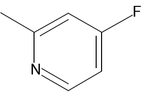 4-Fluoro-2-methylpyridine structure, CAS 766-16-5