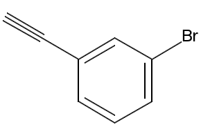 3'-Bromophenyl acetylene structure, CAS 766-81-4