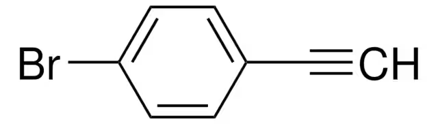 4-Bromophenylacetylene structure, CAS 766-96-1