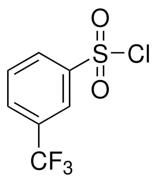3-(Trifluoromethyl)benzenesulfonyl chloride structure, CAS 777-44-6
