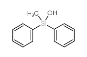 Hydroxymethyldiphenylsilane structure, CAS 778-25-6