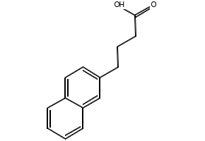 4-(2-Naphthyl)butanoic acid structure, CAS 782-28-5