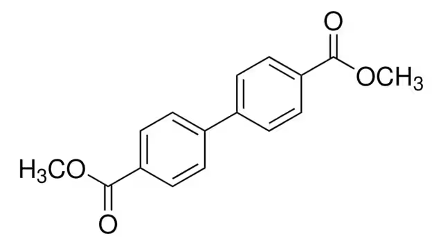 Biphenyl dimethyl dicarboxylate structure, CAS 792-74-5
