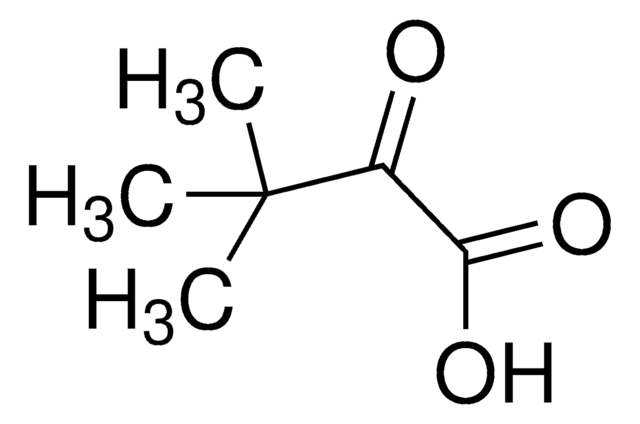 3,3-Dimethyl-2-oxobutyric acid structure, CAS 815-17-8