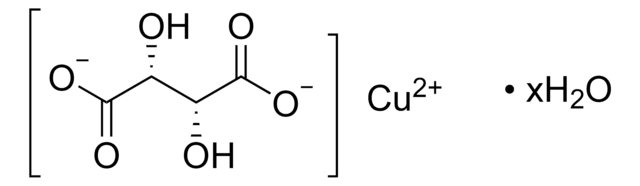Cupric tartrate structure, CAS 815-82-7