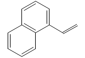 1-Vinylnaphthalene structure, CAS 826-74-4