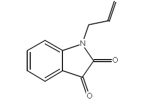 1-Allyl-1H-indole-2,3-dione structure, CAS 830-74-0