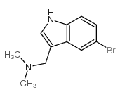 5-Bromogramine structure, CAS 830-93-3