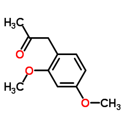 (2,4-Dimethoxyphenyl)acetone structure, CAS 831-29-8