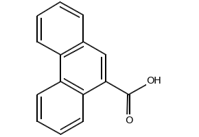 9-Phenanthrenecarboxylic acid structure, CAS 837-45-6