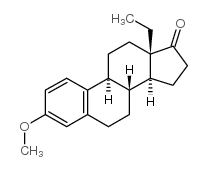Ethylmetrienone structure, CAS 848-04-4