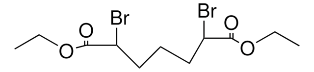 Diethyl 2,6-dibromoheptanedioate structure, CAS 868-68-8