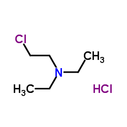 2-Diethylaminoethylchloride hydrochloride structure, CAS 869-24-9