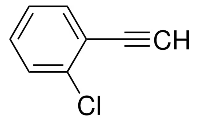 2-Chlorophenylacetylene structure, CAS 873-31-4