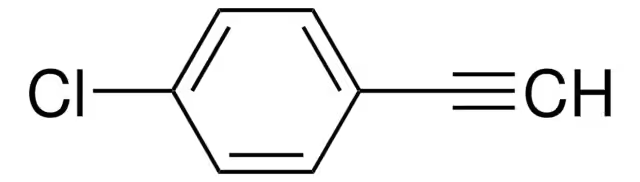 4-Chlorophenylacetylene structure, CAS 873-73-4