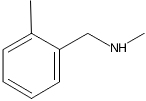 2-Methyl-N-methylbenzylamine structure, CAS 874-33-9