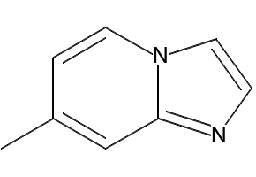 7-Methylimidazo[1,2-a]pyridine structure, CAS 874-39-5