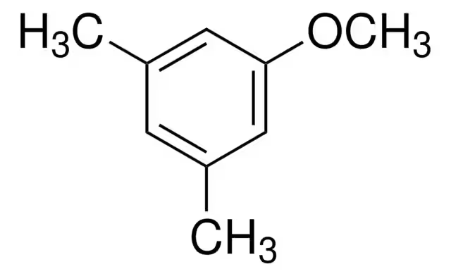 3,5-Dimethylanisole structure, CAS 874-63-5