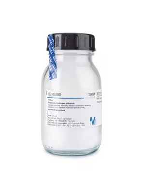 Potassium hydrogen phthalate structure, CAS 877-24-7