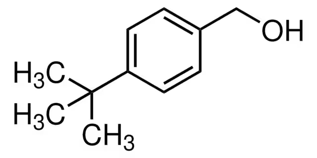 4-tert-Butylbenzyl alcohol structure, CAS 877-65-6