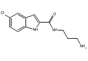 3-(2-Aminopropyl)indole monohydrochloride structure, CAS 879-36-7