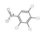 2,3,4,5-Tetrachloronitrobenzene structure, CAS 879-39-0