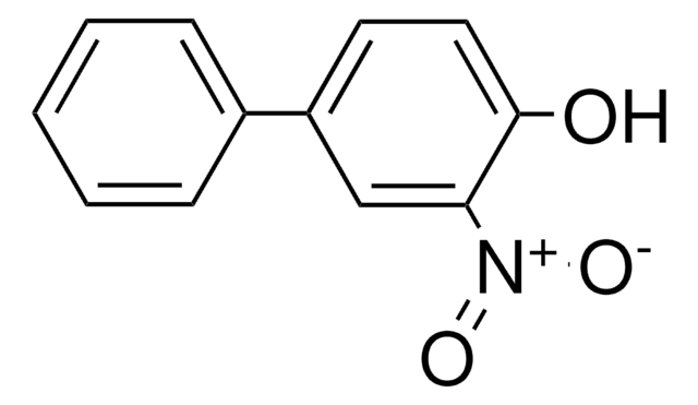 4-Hydroxy-3-nitrobiphenyl structure, CAS 885-82-5