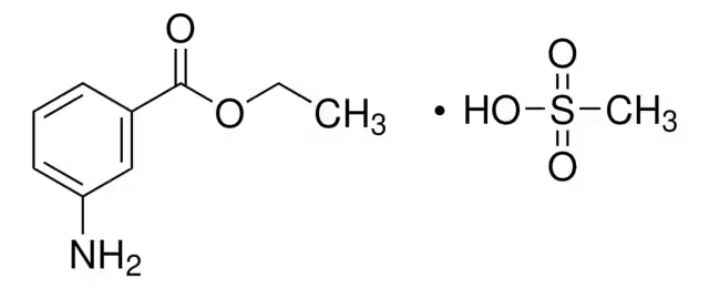 Tricaine methanesulfonate structure, CAS 886-86-2