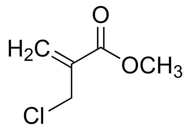 Methyl 2-(chloromethyl)acrylate structure, CAS 922-15-6
