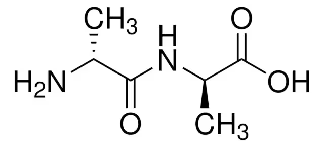 D-Alanyl-D-alanine structure, CAS 923-16-0