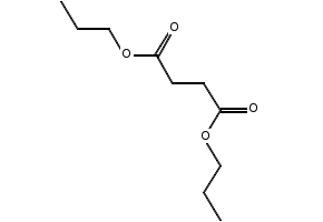Dipropyl succinate structure, CAS 925-15-5