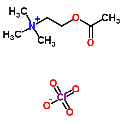 Acetylcholine perchlorate structure, CAS 927-86-6
