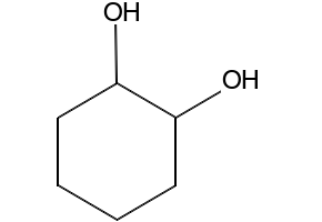 1,2-Cyclohexanediol structure, CAS 931-17-9