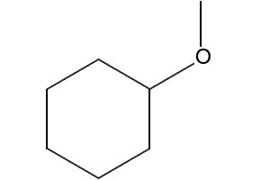 Cyclohexyl methyl ether structure, CAS 931-56-6