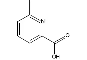 6-Methyl-2-pyridinecarboxylic acid structure, CAS 934-60-1