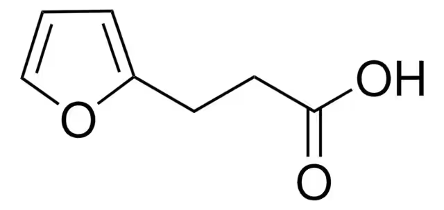 3-(2-Furyl)propionic acid structure, CAS 935-13-7