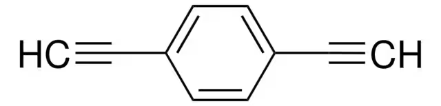 1,4-Diethynylbenzene structure, CAS 935-14-8