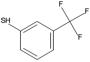 3-(Trifluoromethyl)thiophenol structure, CAS 937-00-8
