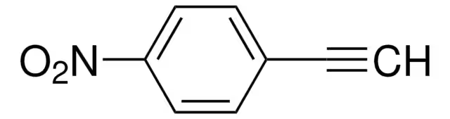 4-Nitrophenylacetylene structure, CAS 937-31-5
