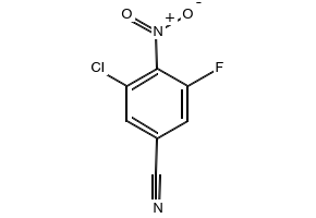 4-Chloro-3-nitrobenzonitrile structure, CAS 939-80-0