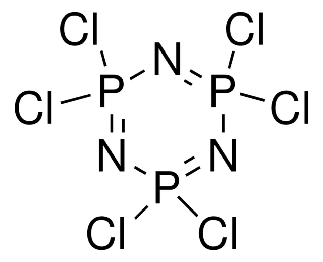 Phosphonitrilic chloride trimer structure, CAS 940-71-6