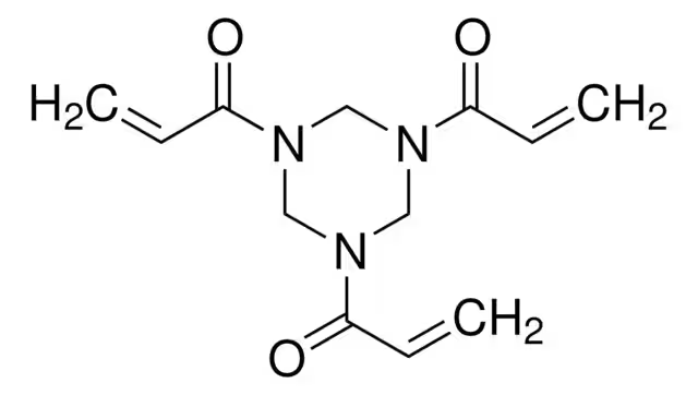 1,3,5-Triacryloylhexahydro-1,3,5-triazine structure, CAS 959-52-4